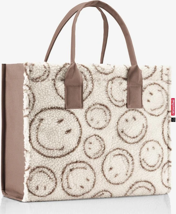 Reisenthel daily Shopper smiley teddy chocolate