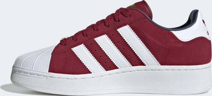adidas Superstar XLG collegiate burgundy/cloud white/collegiate navy (Herren)