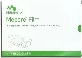 Mölnlycke Mepore Film, 6 x 7cm, 10 Stück