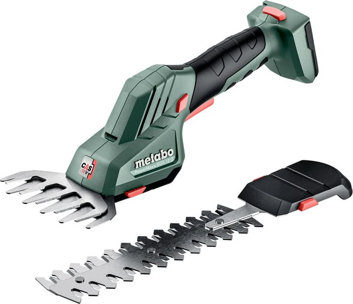 Metabo PowerMaxx SGS 12 Q Akku-Gras-/Strauchschere solo inkl. Koffer