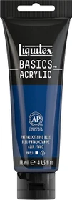 Liquitex Basics Acrylic phthalocyanine blue, 118ml