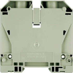 Weidmüller WDU 95N/120N Durchgangs-Reihenklemme, Schraubanschluss, dunkelbeige, 120 mm², 269 A, 1000 V, Anzahl Anschlüsse: 2