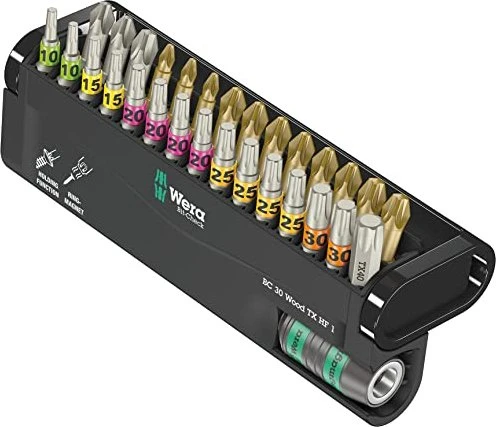Wera Bit-Check Wood Bitset
