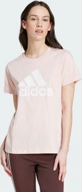 adidas Loungewear Essentials Logo T-Shirt kurzarm sandy pink (Damen)