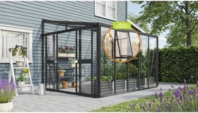Vitavia Athena 8600 ESG/HKP Gewächshaus anthrazit