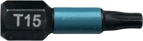 Makita Impact Black Torx Bit 1/4", T15x25mm, 2 Stück
