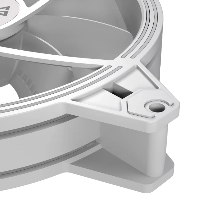 Modecom Volcano Apex 140 ARGB, weiß, 140mm