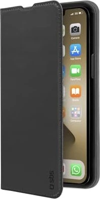 SBS Mobile Book Wallet Lite für Apple iPhone 13 Pro Max schwarz