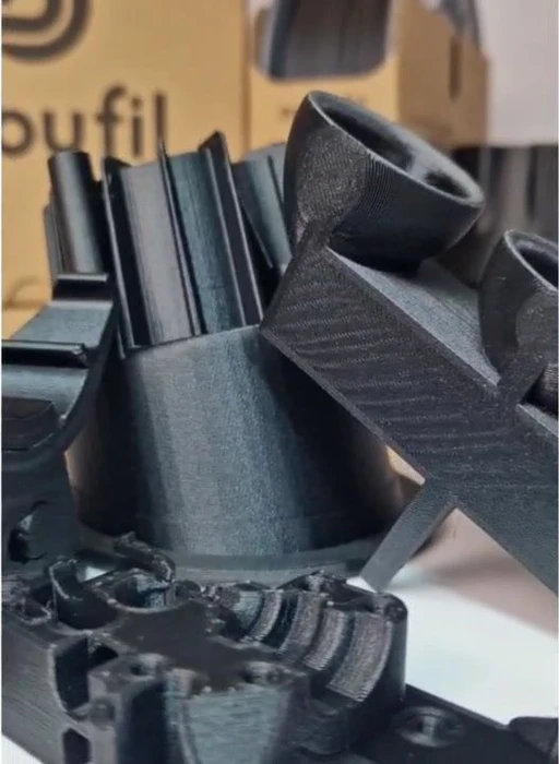 Nobufil PETG CF, black, Spule, 1.75mm, 1.00kg