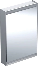 Geberit ONE Spiegelschrank ComfortLight, 1 Türe, AP-Montage, 60cm, Anschlag rechts, Aluminium eloxiert
