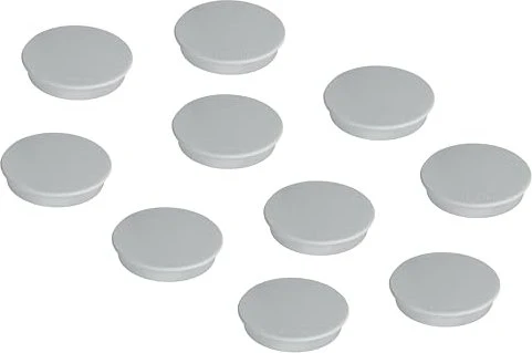 Franken Magnet, 32x8x32mm, grau, 10 Stück