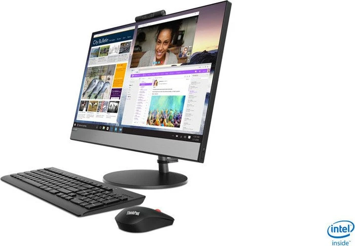 Lenovo ThinkCentre V530-24ICB AiO, Core i3-8100T, 4GB RAM, 1TB HDD, DE