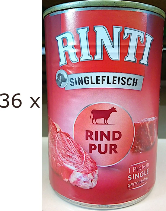 Finnern Rinti Singlefleisch Rind Pur, 400g