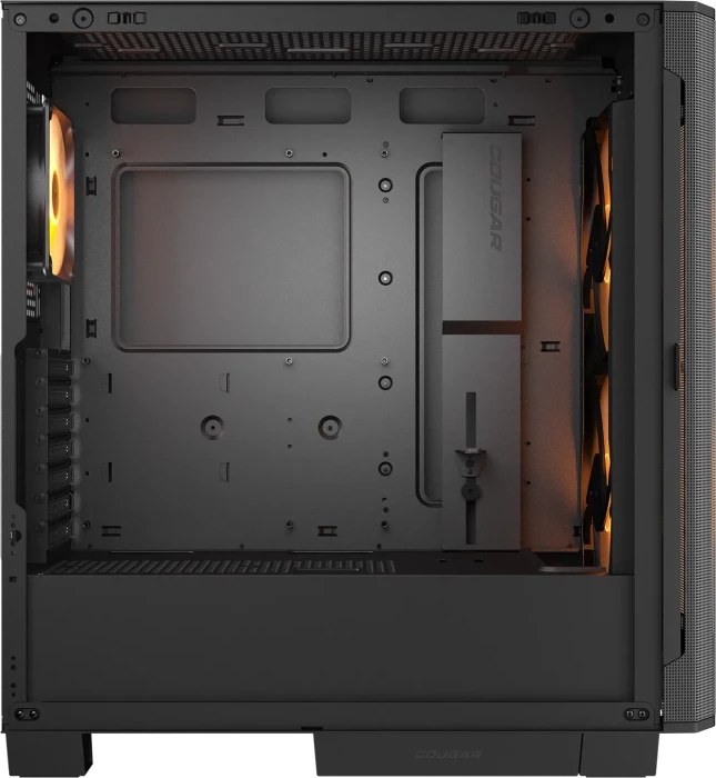 Cougar Airface Flo RGB, schwarz, Glasfenster
