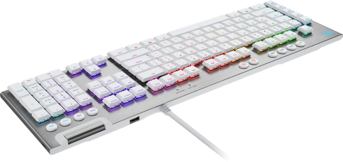Logitech G815 Lightsync RGB, weiß, GL Tactile, USB, ND