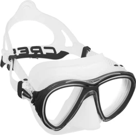Cressi Quantum Tauchermaske transparent/schwarz