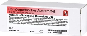 Dr.Reckeweg Mercurius sublimatus corrosivus D12 Globuli, 10g