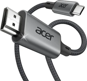 Acer USB-C 3.1 [Stecker] auf HDMI 2.0 [Stecker] 4K, 60Hz, Adapterkabel, schwarz, 1m