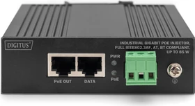 Digitus Industrial Railmount Gigabit PoE-Injektor, 2x RJ-45, 85W PoE++ (DN-651141)