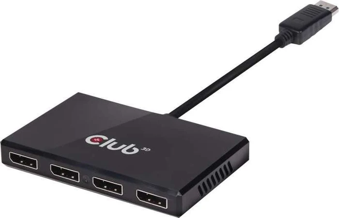 Club 3D MST-Hub DisplayPort auf 4x DisplayPort