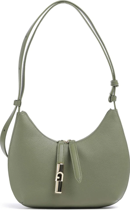 Furla Goccia S Schultertasche avocado