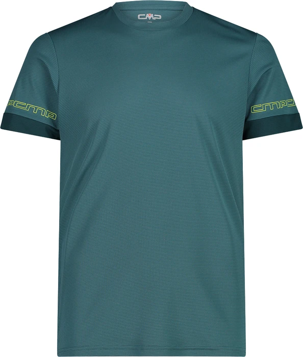 CMP Unlimitech Logo Funktionsshirt kurzarm lichen/silver (Herren)