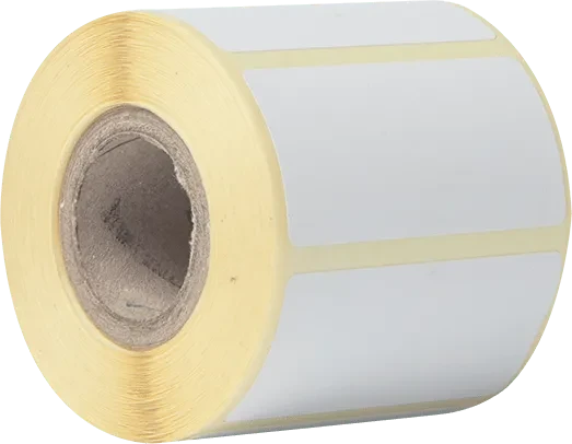 Brother Thermoetiketten, 51x26mm, weiß, 12er-Pack (6000 Etiketten)