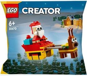LEGO Creator - Weihnachtsmann auf Schlittenfahrt