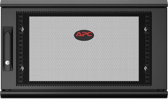 APC NetShelter WX 19" Wandgehäuse 6HE, Gitternetztür, schwarz, 400mm tief