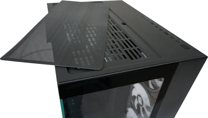 LC-Power Gaming 809B Dark Storm_X, Glasfenster
