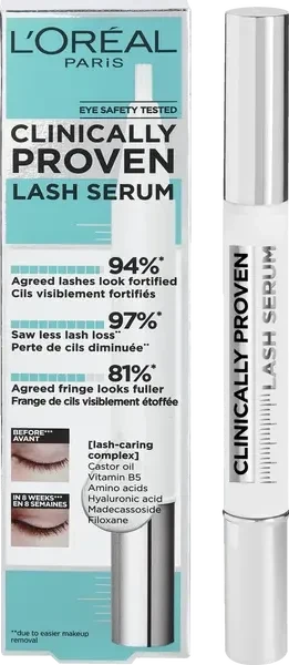 L'Oréal Clinically Proven Lash Serum Wimpernserum, 1.9ml