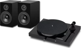 Pro-Ject Juke Box E1 HiFi Set schwarz