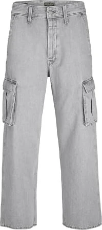 Jack & Jones Alex Cargo MF 313 Jeans grey denim (Herren)