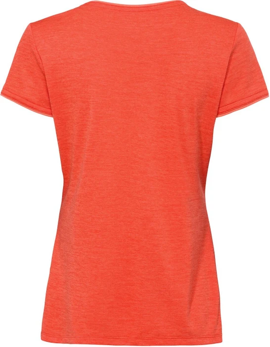 Vaude Essential Funktionsshirt kurzarm glowing red (Damen)