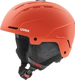 UVEX Stance Helm fierce red/black matt