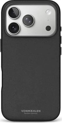 Vonmählen Like Leather Case für Apple iPhone 17 Pro schwarz