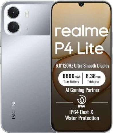 Realme P4 Lite 128GB grau