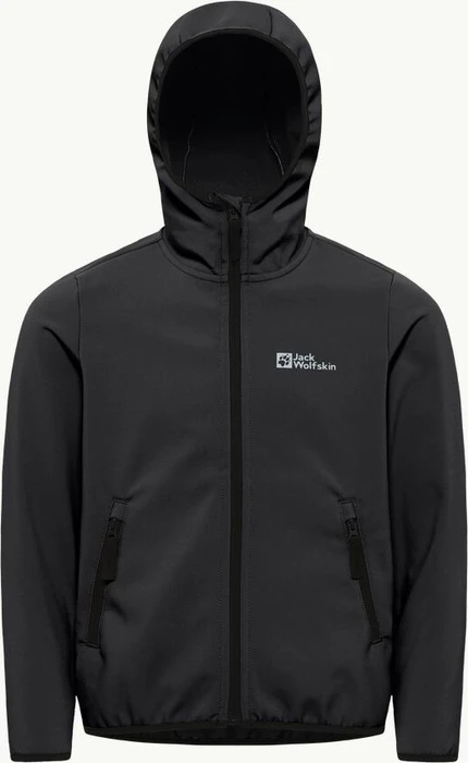 Jack Wolfskin Fourwinds Funktionsjacke granite black (Junior)