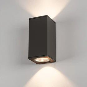 SLV Big Theo Flood Up/Down LED Wandleuchte 2-flammig anthrazit
