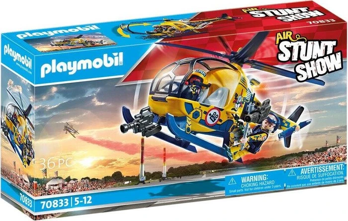 playmobil Stuntshow Air Stuntshow Filmcrew-Helikopter
