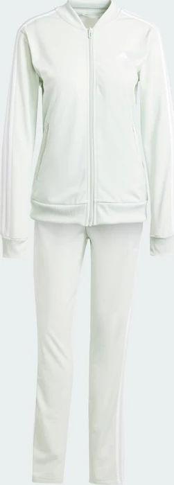adidas Essentials 3-Streifen Trainingsanzug linen green/white (Damen)