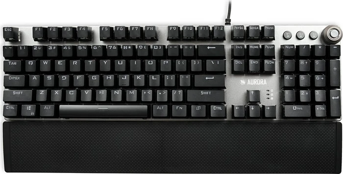 iBox Aurora K-4 Gaming, LEDs RGB, RED Switches, USB, US