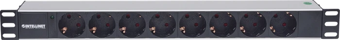 Intellinet 19" Steckdosenleiste, 1HE, 8-fach, 250V, 1.8m