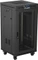 Lanberg 19" Rackschrank 22HE, LCD, freistehend, Flat Pack, V2, Gitternetztür, IP20, RAL 9004, 600mm tief Vorschaubild