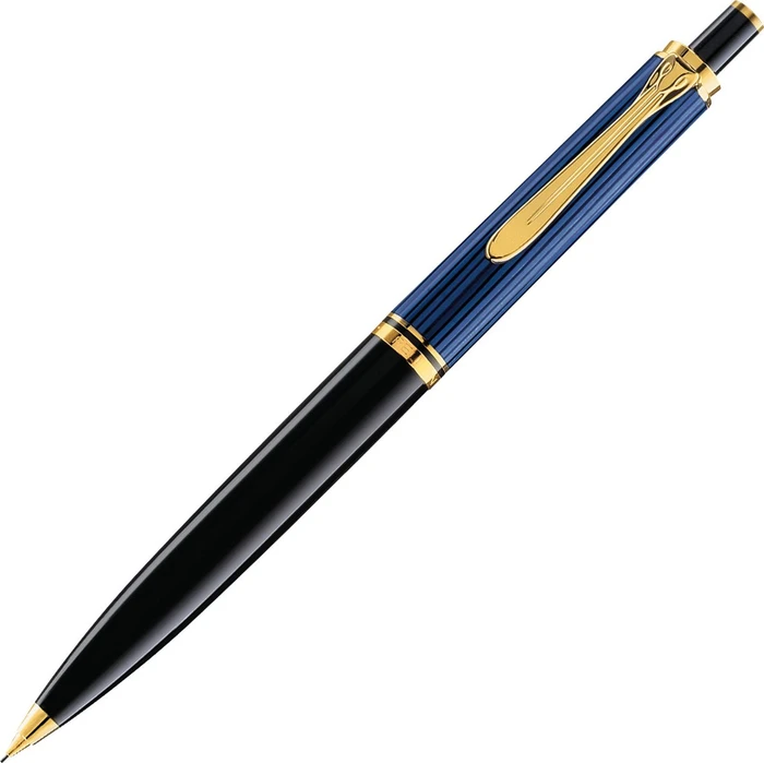 Pelikan Souverän 400 Druckbleistift 0.7mm graphit, schwarz/blau, Geschenketui