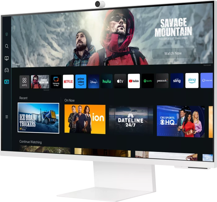 Samsung Smart Monitor M8 M80C Warm White, 27"