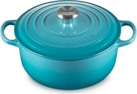 Le Creuset Signature Gusseisen Bräter rund 20cm 2.4l karibik