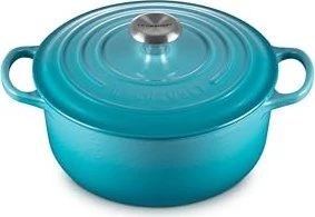 Le Creuset Signature Gusseisen Bräter rund 20cm 2.4l karibik