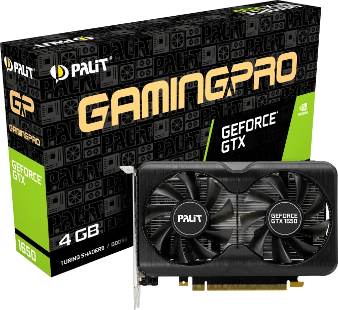 Palit GeForce GTX 1650 GP, 4GB GDDR6, HDMI, 2x DP