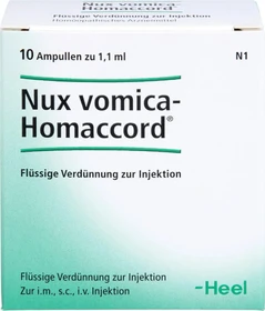 Heel Nux Vomica Homaccord Ampullen, 10 Stück